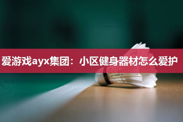 爱游戏ayx集团：小区健身器材怎么爱护