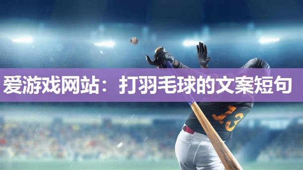 爱游戏网站：打羽毛球的文案短句