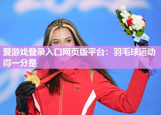 爱游戏登录入口网页版平台：羽毛球运动得一分是