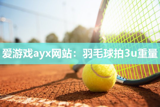 爱游戏ayx网站：羽毛球拍3u重量