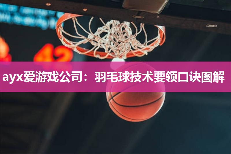 羽毛球技术要领口诀图解
