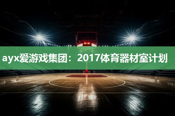 2017体育器材室计划