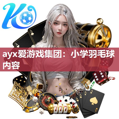 小学羽毛球内容